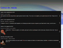 Tablet Screenshot of cerca-de-jesus.blogspot.com