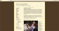 Desktop Screenshot of fearisgood.blogspot.com