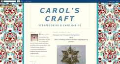 Desktop Screenshot of carolscraft.blogspot.com