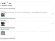 Tablet Screenshot of carolscraft.blogspot.com