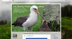 Desktop Screenshot of life-birding-etc.blogspot.com