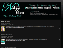 Tablet Screenshot of nazzmakeover4u.blogspot.com
