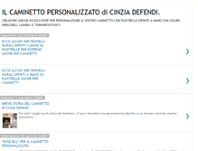 Tablet Screenshot of caminettopersonalizzato.blogspot.com