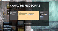 Desktop Screenshot of canaldefilosofias.blogspot.com