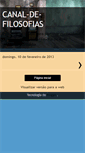 Mobile Screenshot of canaldefilosofias.blogspot.com