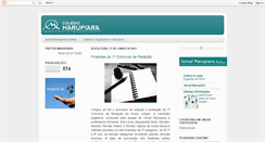 Desktop Screenshot of literatura-marupiara.blogspot.com