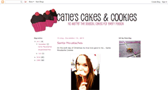 Desktop Screenshot of catiescakesandcookies.blogspot.com
