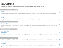 Tablet Screenshot of catholicnew.blogspot.com