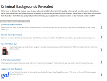 Tablet Screenshot of criminalbackgroundsrevealed.blogspot.com