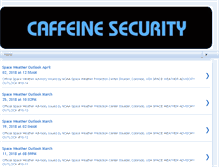 Tablet Screenshot of caffeinesecurity.blogspot.com