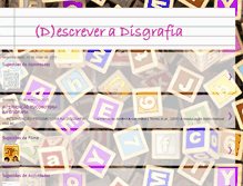Tablet Screenshot of descreverdisgrafia.blogspot.com