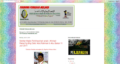 Desktop Screenshot of pribumiperkasamelaka.blogspot.com