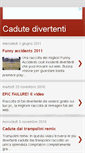 Mobile Screenshot of cadute-divertenti.blogspot.com