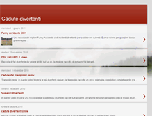 Tablet Screenshot of cadute-divertenti.blogspot.com