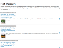 Tablet Screenshot of firstthursdays.blogspot.com
