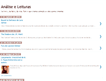 Tablet Screenshot of analiseeleituras.blogspot.com
