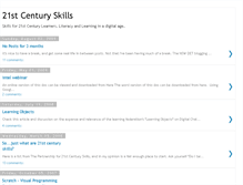 Tablet Screenshot of c21skills.blogspot.com