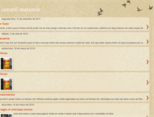 Tablet Screenshot of canariosmatagueira.blogspot.com