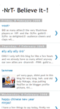 Mobile Screenshot of believe--it.blogspot.com