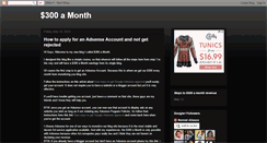 Desktop Screenshot of 300amonth.blogspot.com