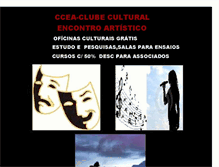 Tablet Screenshot of clubeculturalencontroartistico.blogspot.com