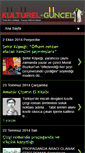 Mobile Screenshot of kulturelguncel.blogspot.com