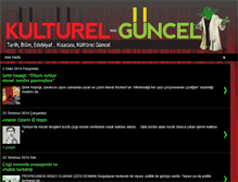 Tablet Screenshot of kulturelguncel.blogspot.com