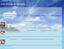 Tablet Screenshot of estanahoradeaprender.blogspot.com