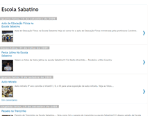 Tablet Screenshot of escolasabatino.blogspot.com