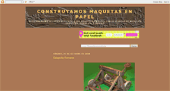 Desktop Screenshot of modelismoymaquetas.blogspot.com