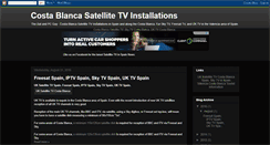 Desktop Screenshot of costablancasatellitetv.blogspot.com