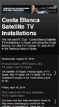Mobile Screenshot of costablancasatellitetv.blogspot.com