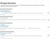 Tablet Screenshot of bilingualeducationuia.blogspot.com