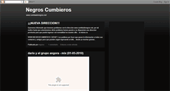 Desktop Screenshot of cumbiadenegros09.blogspot.com