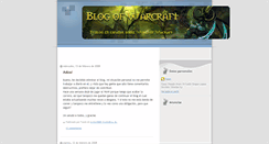 Desktop Screenshot of blogofwarcraftes.blogspot.com