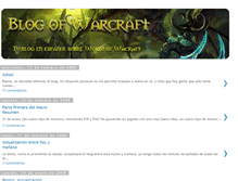 Tablet Screenshot of blogofwarcraftes.blogspot.com