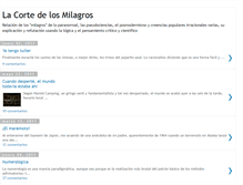 Tablet Screenshot of cortedelosmilagros.blogspot.com