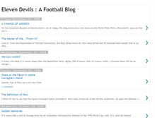 Tablet Screenshot of elevendevils.blogspot.com