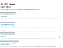 Tablet Screenshot of allstaressaysmba.blogspot.com