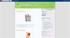 Desktop Screenshot of concoursboss.blogspot.com