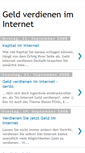 Mobile Screenshot of geldinternetverdienen.blogspot.com