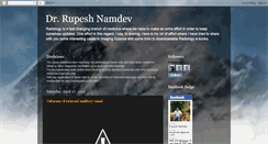 Desktop Screenshot of drnamdev.blogspot.com