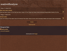 Tablet Screenshot of noairwithoutyou.blogspot.com