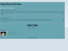 Tablet Screenshot of beritatepatdanterkini.blogspot.com