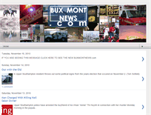 Tablet Screenshot of buxmontnews.blogspot.com