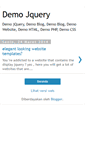 Mobile Screenshot of demojquery.blogspot.com