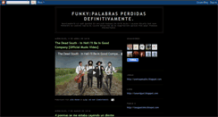 Desktop Screenshot of funkypalabrasperdidasdefinitivamente.blogspot.com