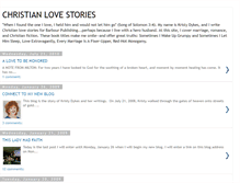 Tablet Screenshot of christianlovestories.blogspot.com