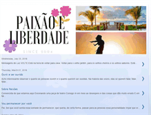 Tablet Screenshot of paixaoeliberdade.blogspot.com