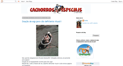 Desktop Screenshot of cachorrosespeciais.blogspot.com